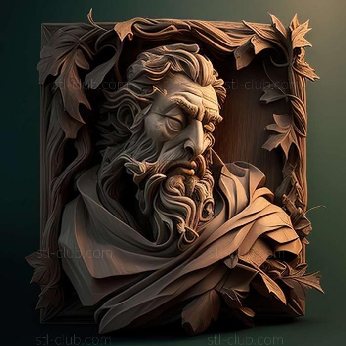 3D model Matthias Grnewald (STL)